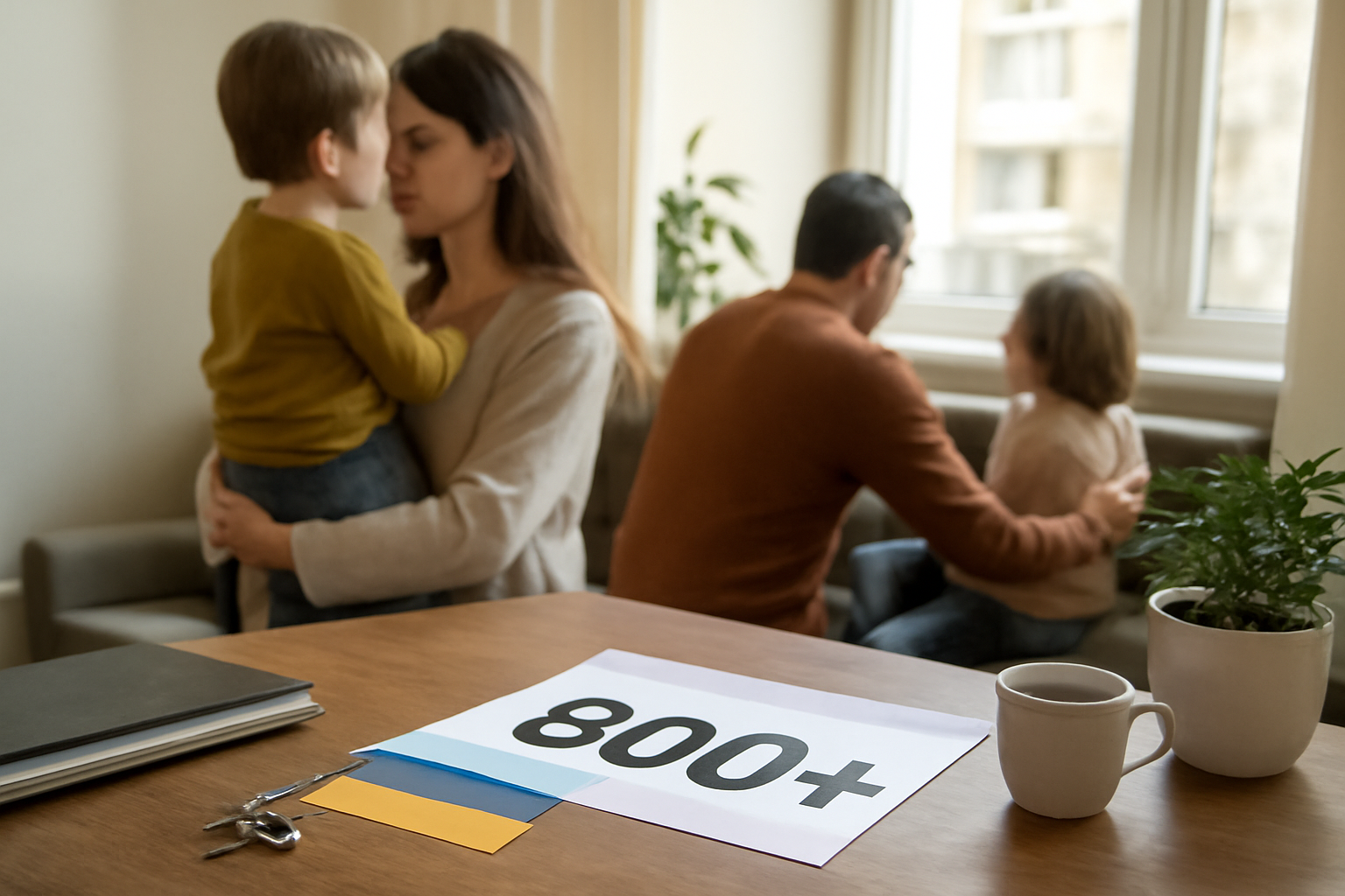 ZUS ogłasza zmiany w 800+ dla Ukraińców ze statusem UKR