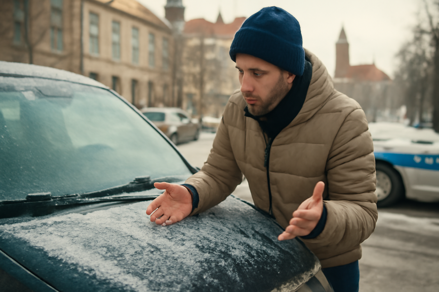 5 речей, за які можуть оштрафувати у Польщі або УкраЇні через ваше авто взимку. Зверніть увагу.