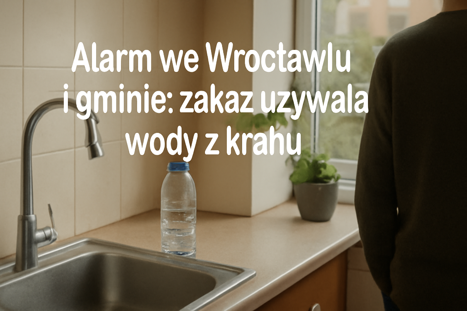 Alarm we Wrocławiu i gminie: zakaz używania wody z kranu