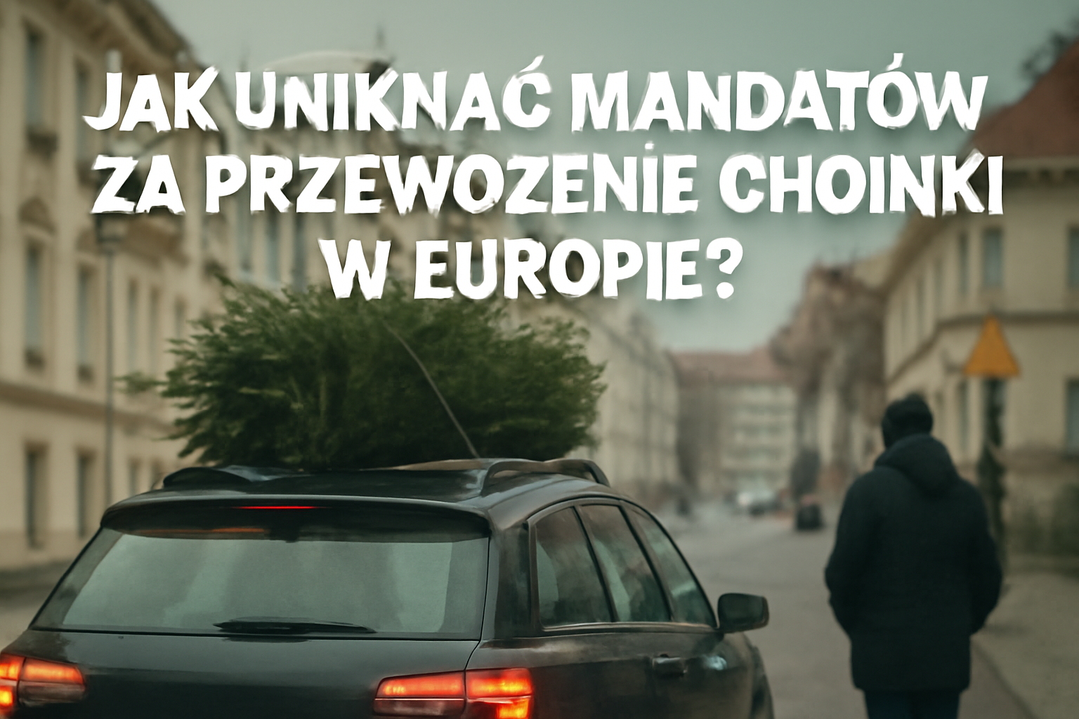 Jak uniknąć mandatów za przewożenie choinki w Europie?
