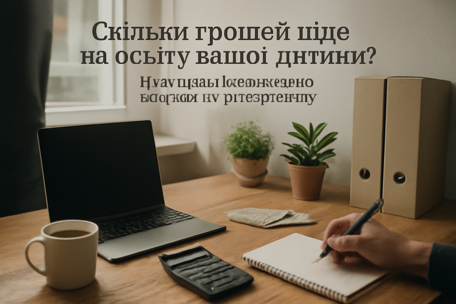Скільки грошей піде на освіту вашої дитини? Порахуємо витрати від садочка до університету