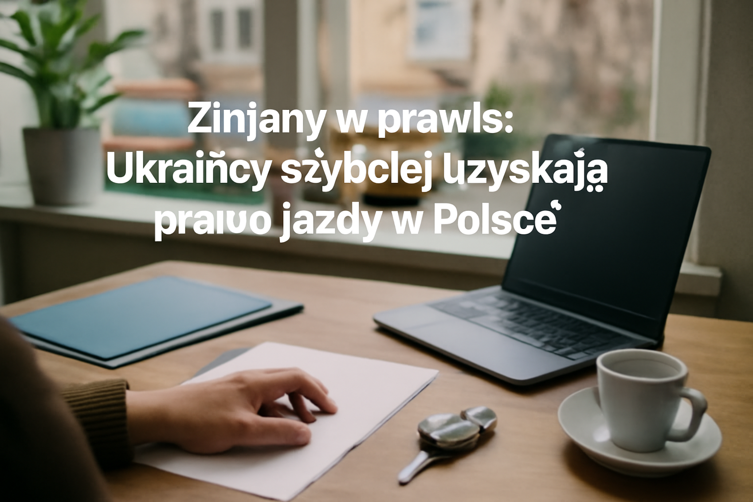 Zmiany w prawie: Ukraińcy szybciej uzyskają prawo jazdy w Polsce