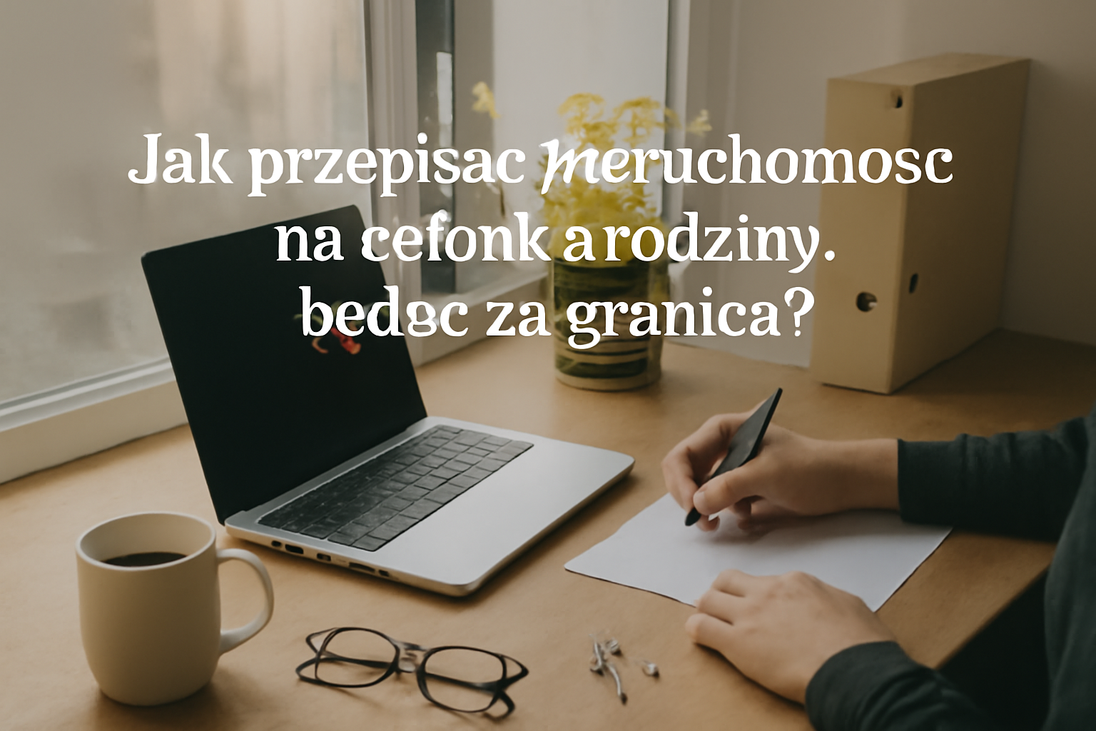 Jak przepisać nieruchomość na członka rodziny, będąc za granicą?