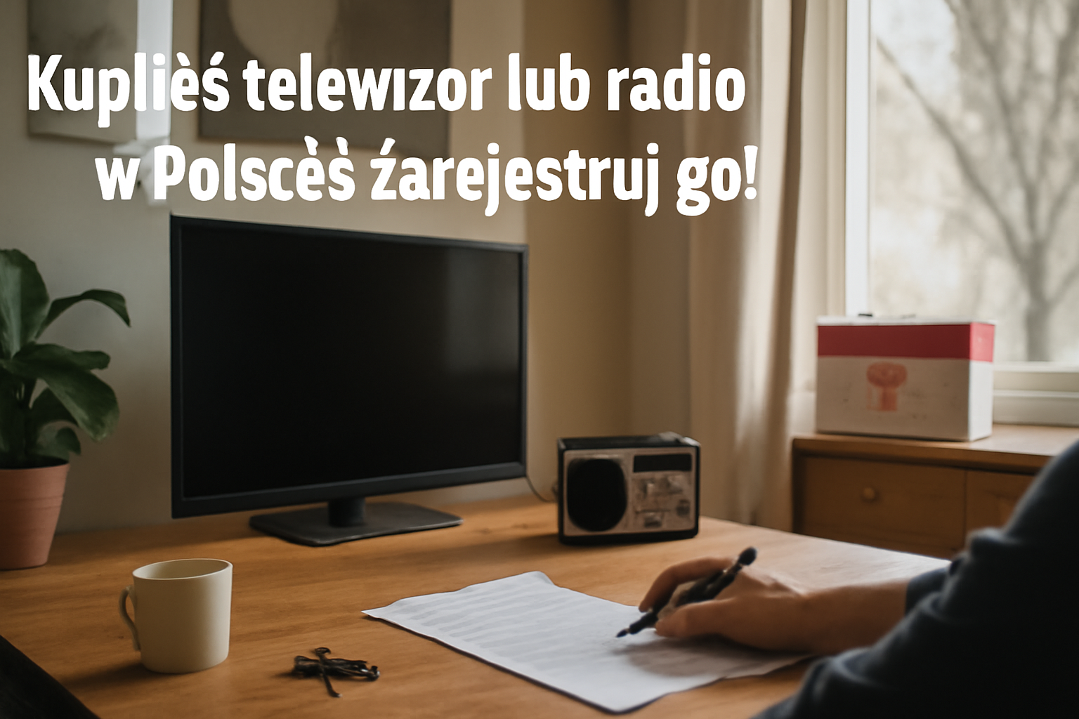 Kupiłeś telewizor lub radio w Polsce? Zarejestruj go!