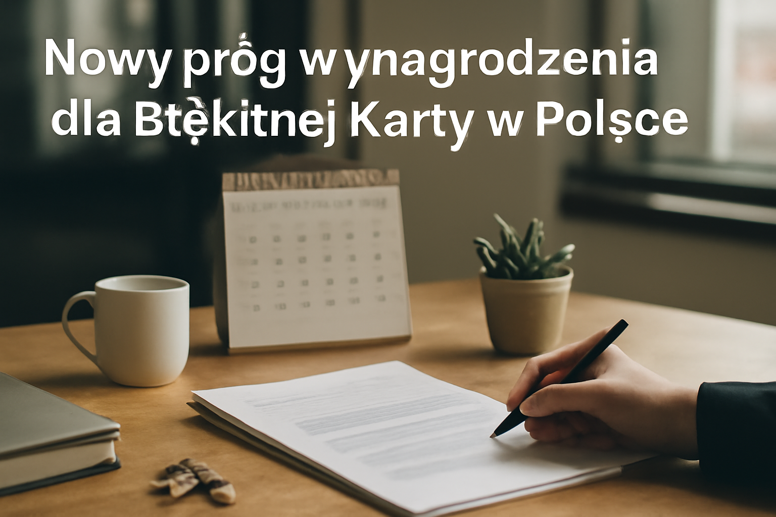 Nowy próg wynagrodzenia dla Błękitnej Karty w Polsce