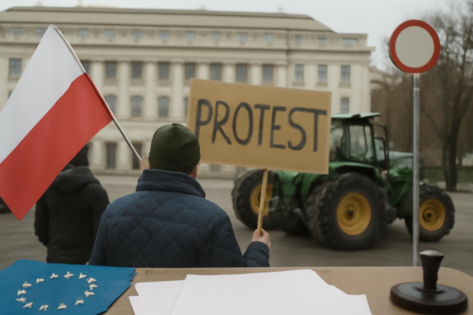 Polscy rolnicy wracają do blokad. Protesty i niezadowolenie narastają