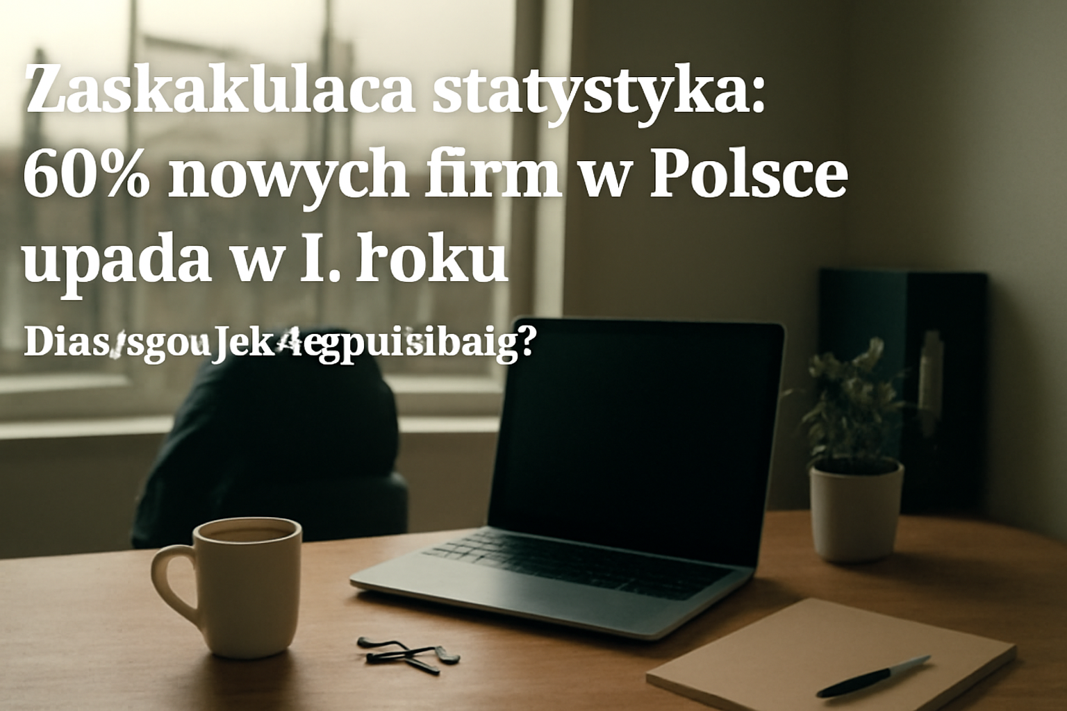 Zaskakująca statystyka: 80% nowych firm w Polsce upada w 1. roku. Dlaczego i jak tego uniknąć?