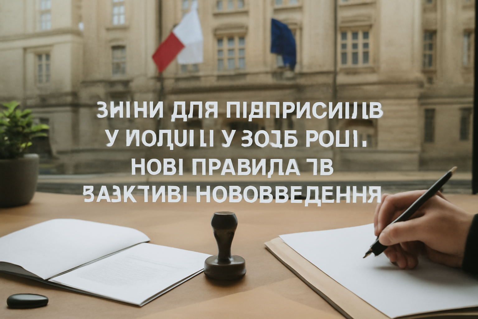 Зміни для підприємців у Польщі у 2025 році: нові правила та важливі нововведення