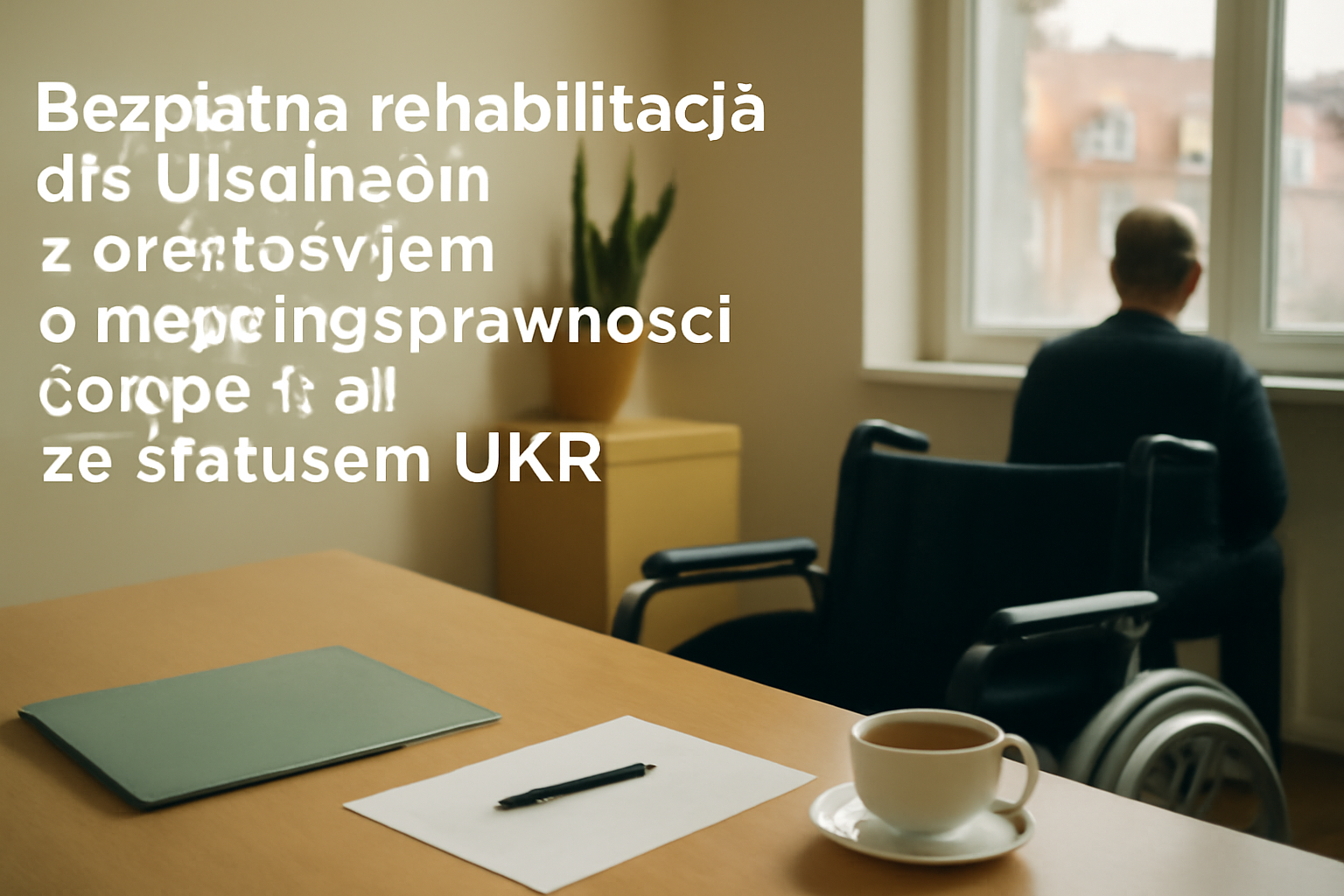 Bezpłatna rehabilitacja dla Ukraińców z orzeczeniem o niepełnosprawności (grupa 1-2) ze statusem UKR