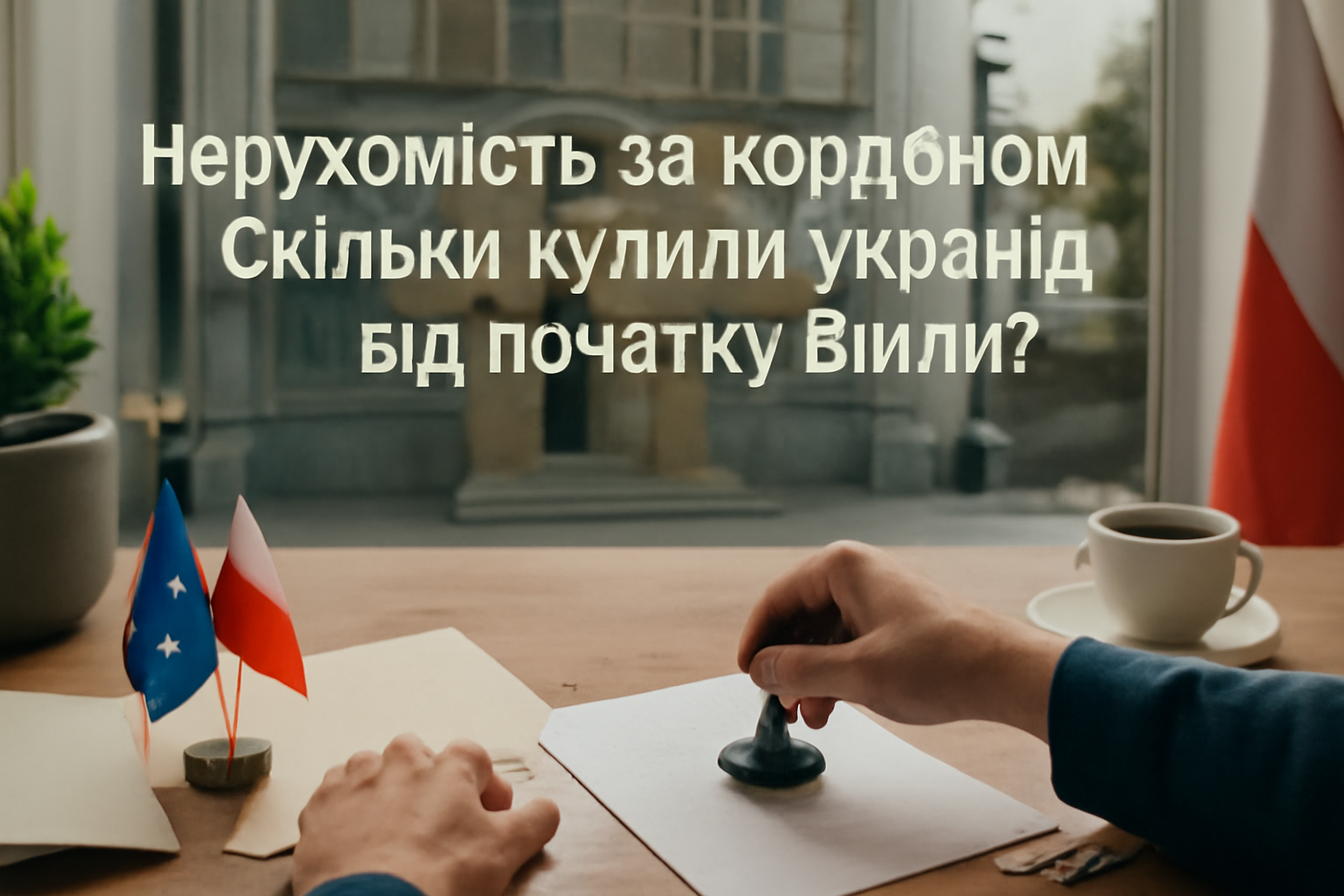 Нерухомість за кордоном. Скільки купили українці від початку війни?