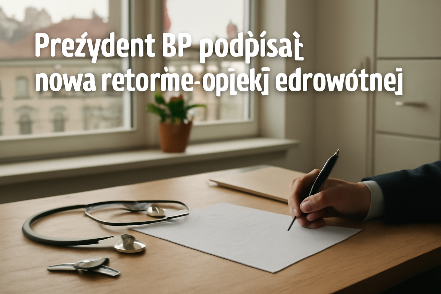 Prezydent RP podpisał nową reformę opieki zdrowotnej