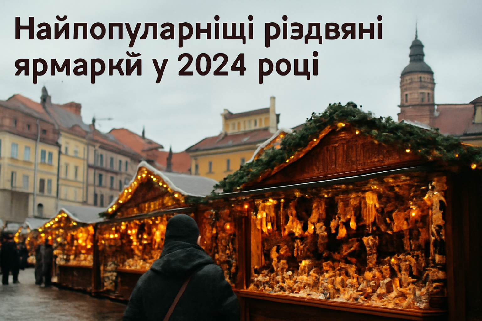 Найпопулярніші різдвяні ярмарки у 2024 році