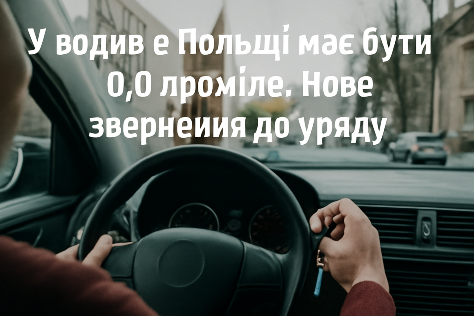 У водіїв в Польщі має бути 0,0 проміле. Нове звернення до уряду