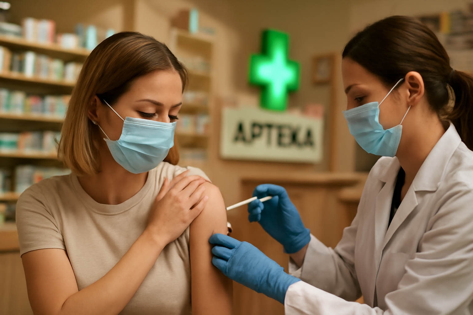 У Польщі щеплення в аптеках до кінця 2025 року: за вакцинацію платить NFZ
