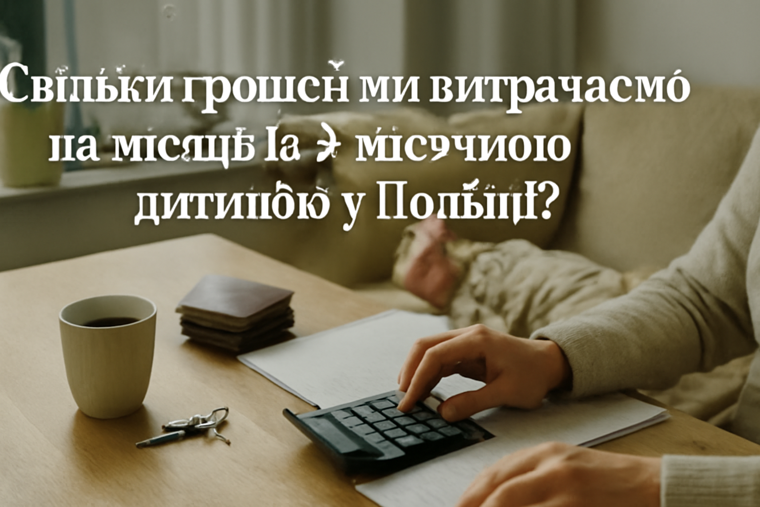 Скільки грошей ми витрачаємо на місяць із 5-місячною дитиною у Польщі?
