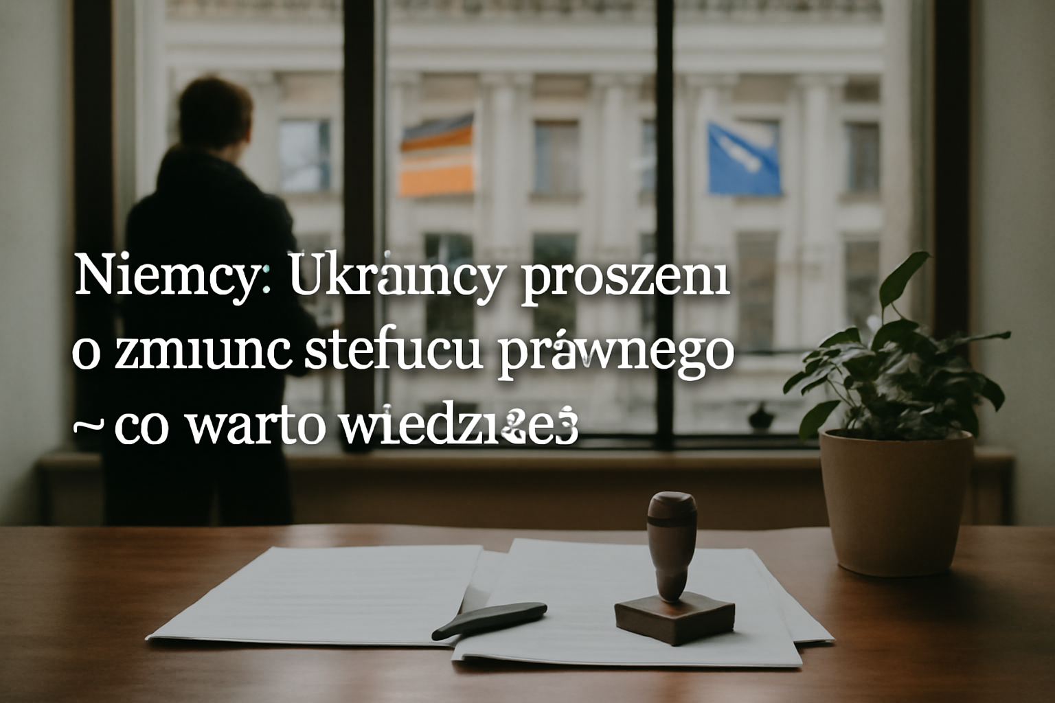 Niemcy: Ukraińcy proszeni o zmianę statusu prawnego – co warto wiedzieć?