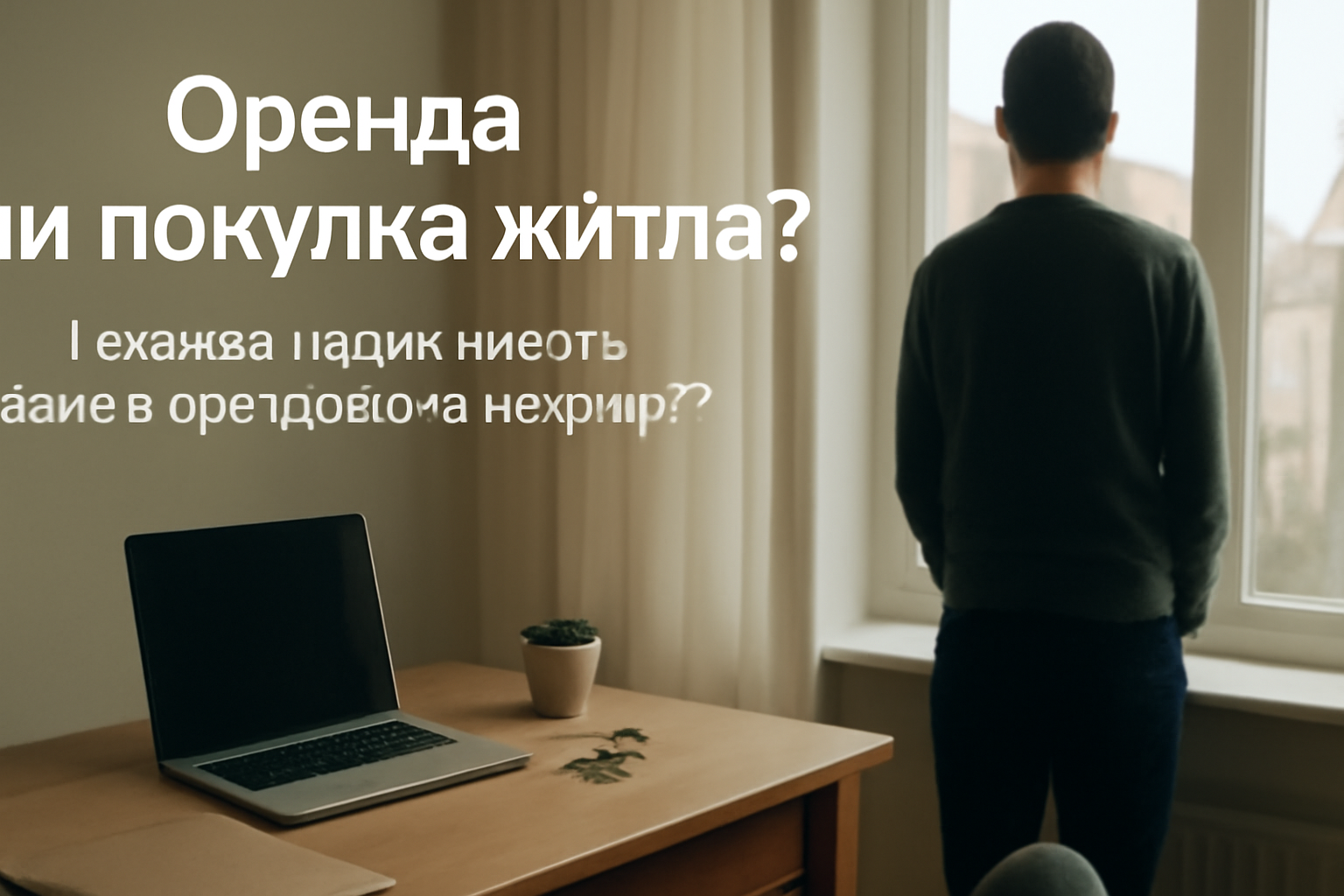Оренда чи покупка житла? І скільки людей живуть саме в орендованій квартирі?