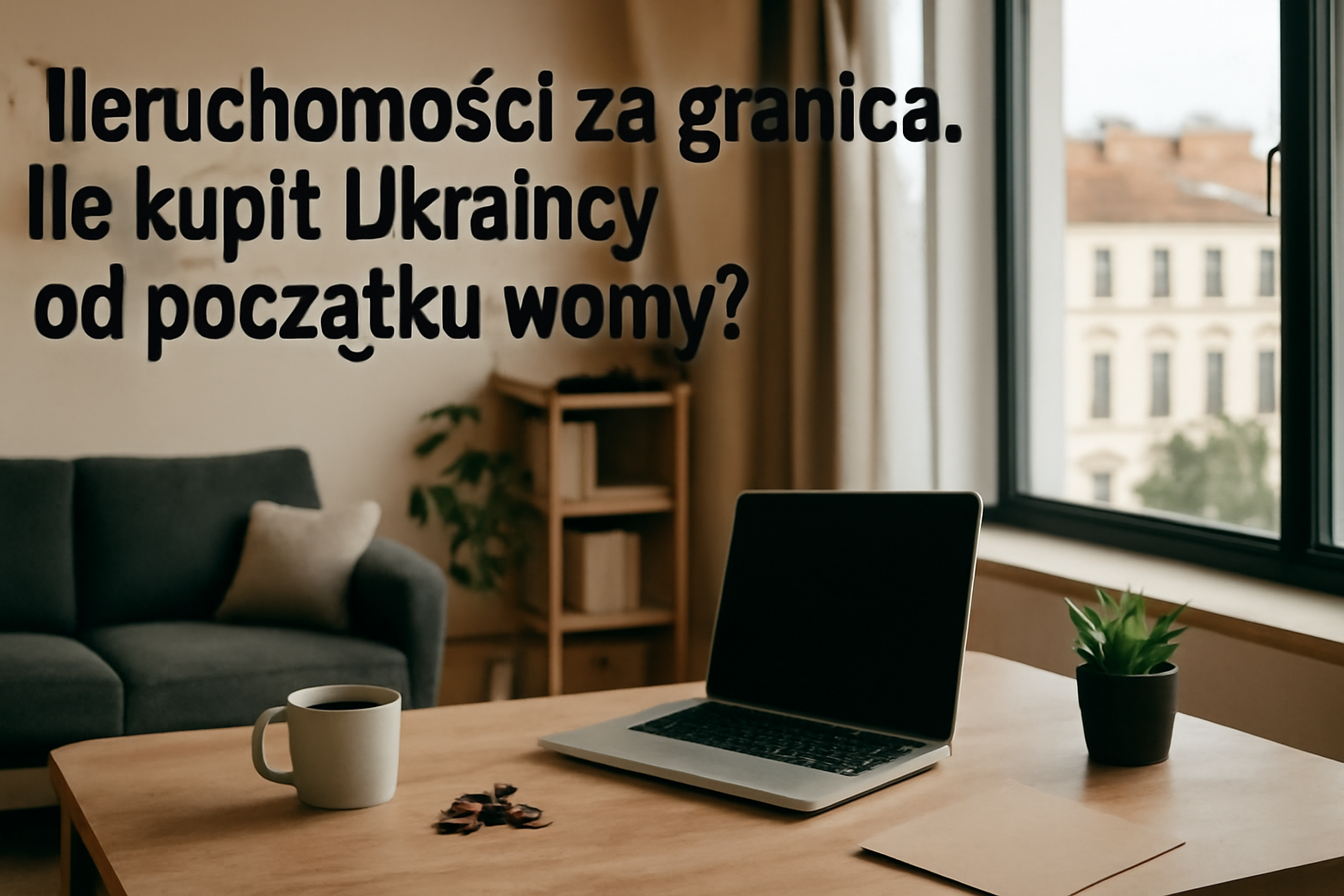 Nieruchomości za granicą. Ile kupili Ukraińcy od początku wojny?
