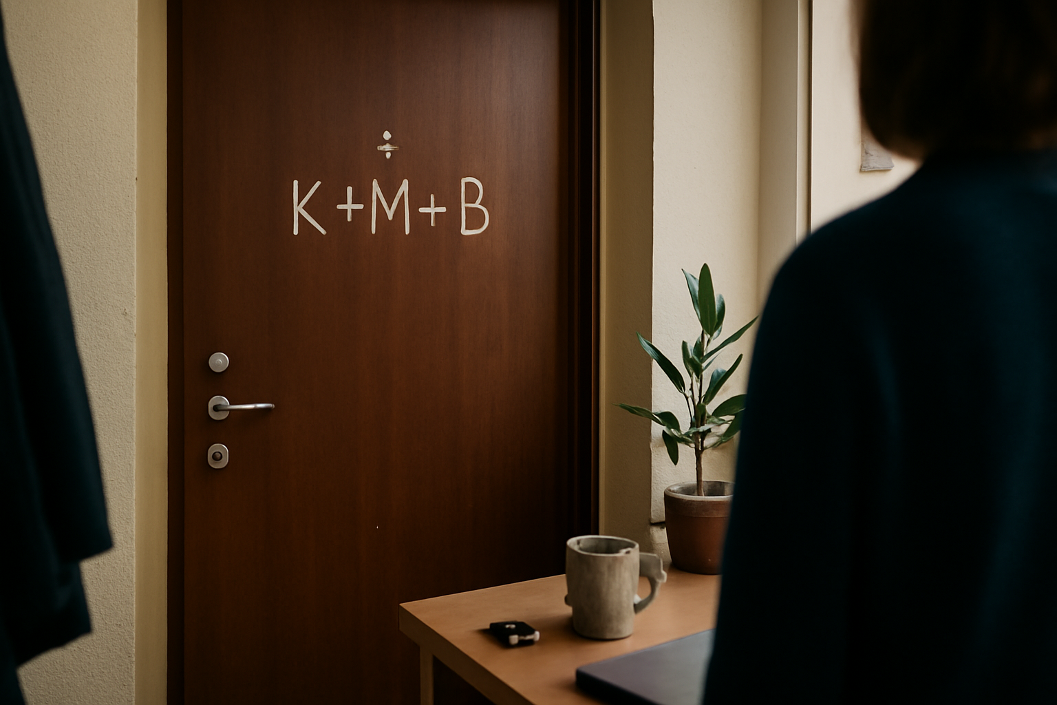 Чому на дверях у Польщі пишуть K+M+B?