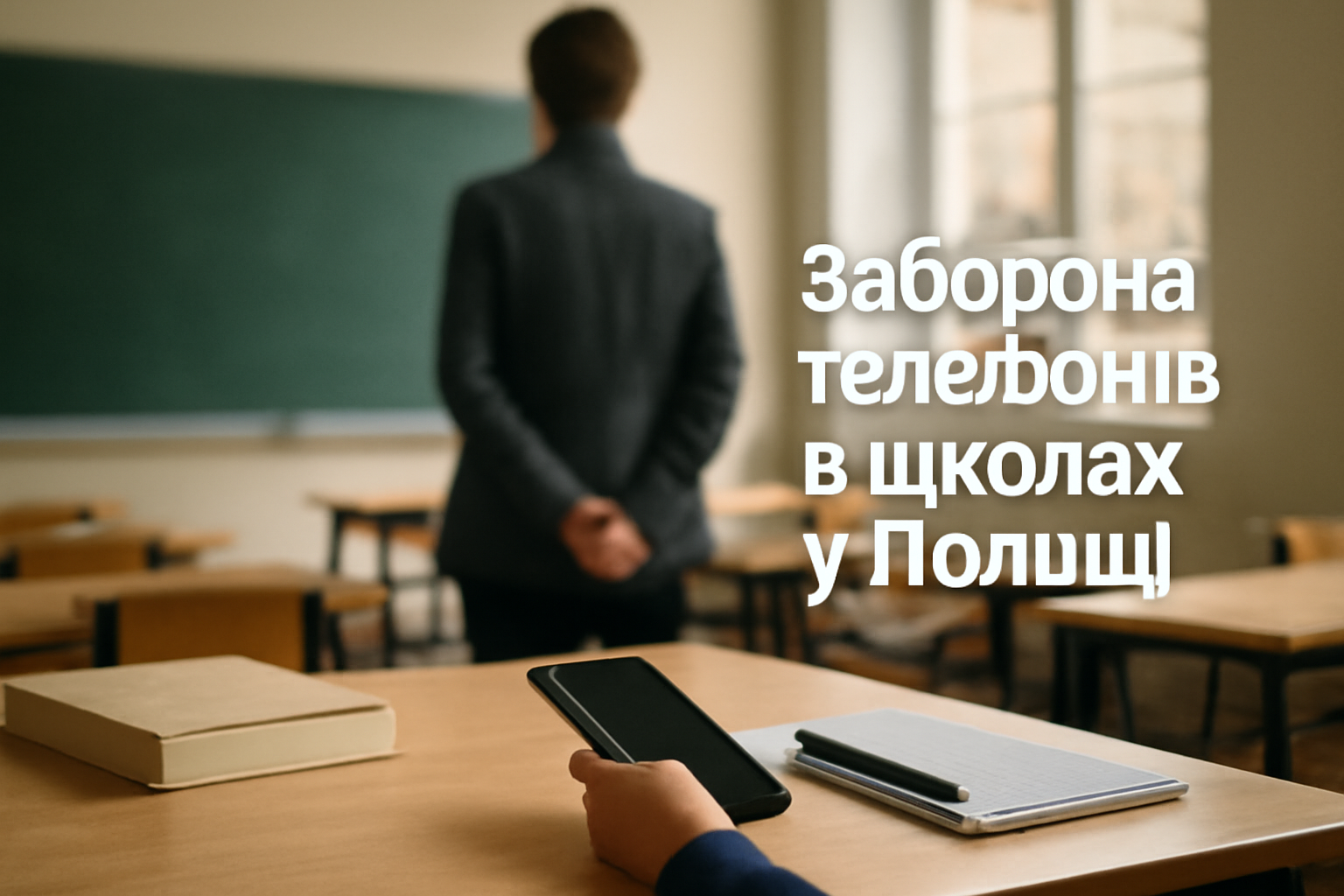 Заборона телефонів в школах у Польщі