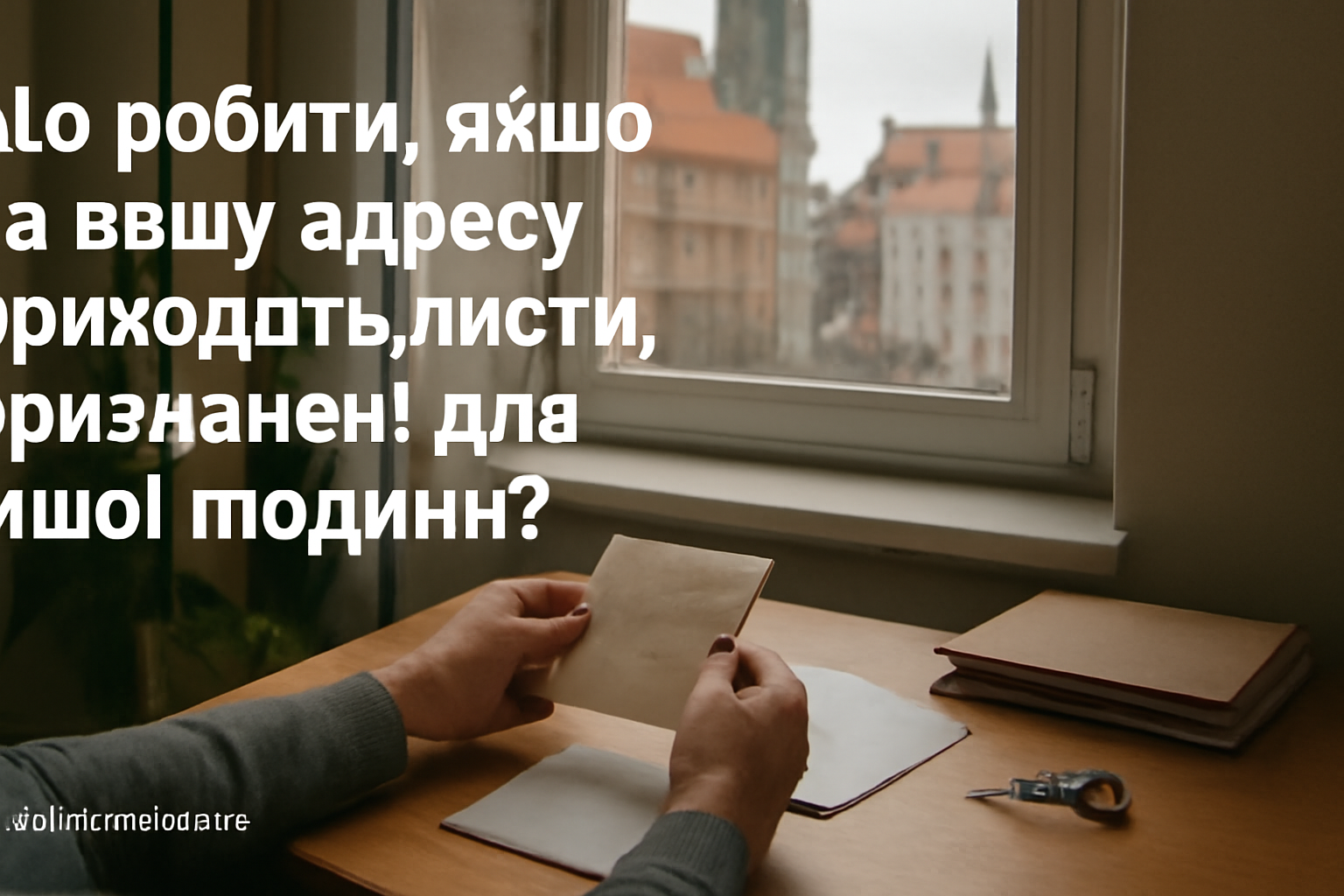 Що робити, якщо на вашу адресу приходять листи, призначені для іншої людини?