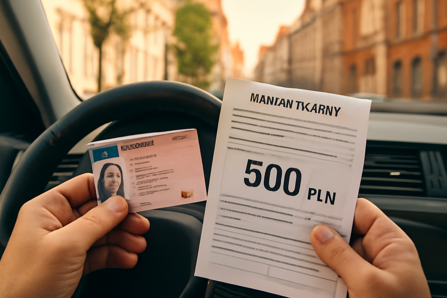 Штраф за водіння без прав у Польщі 2026: повний гайд