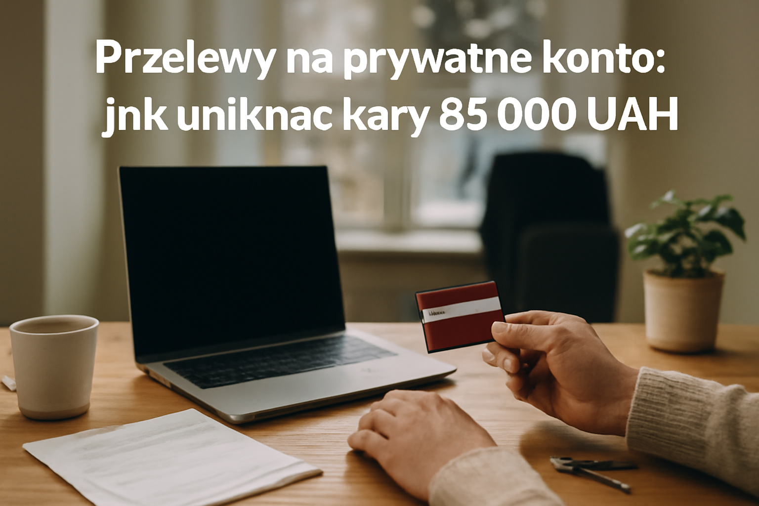Przelewy na prywatne konto: jak uniknąć kary 85 000 UAH