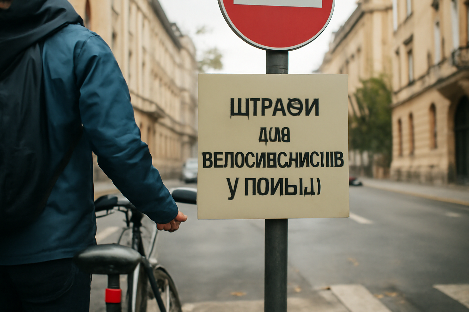 Штрафи для велосипедистів у Польщі
