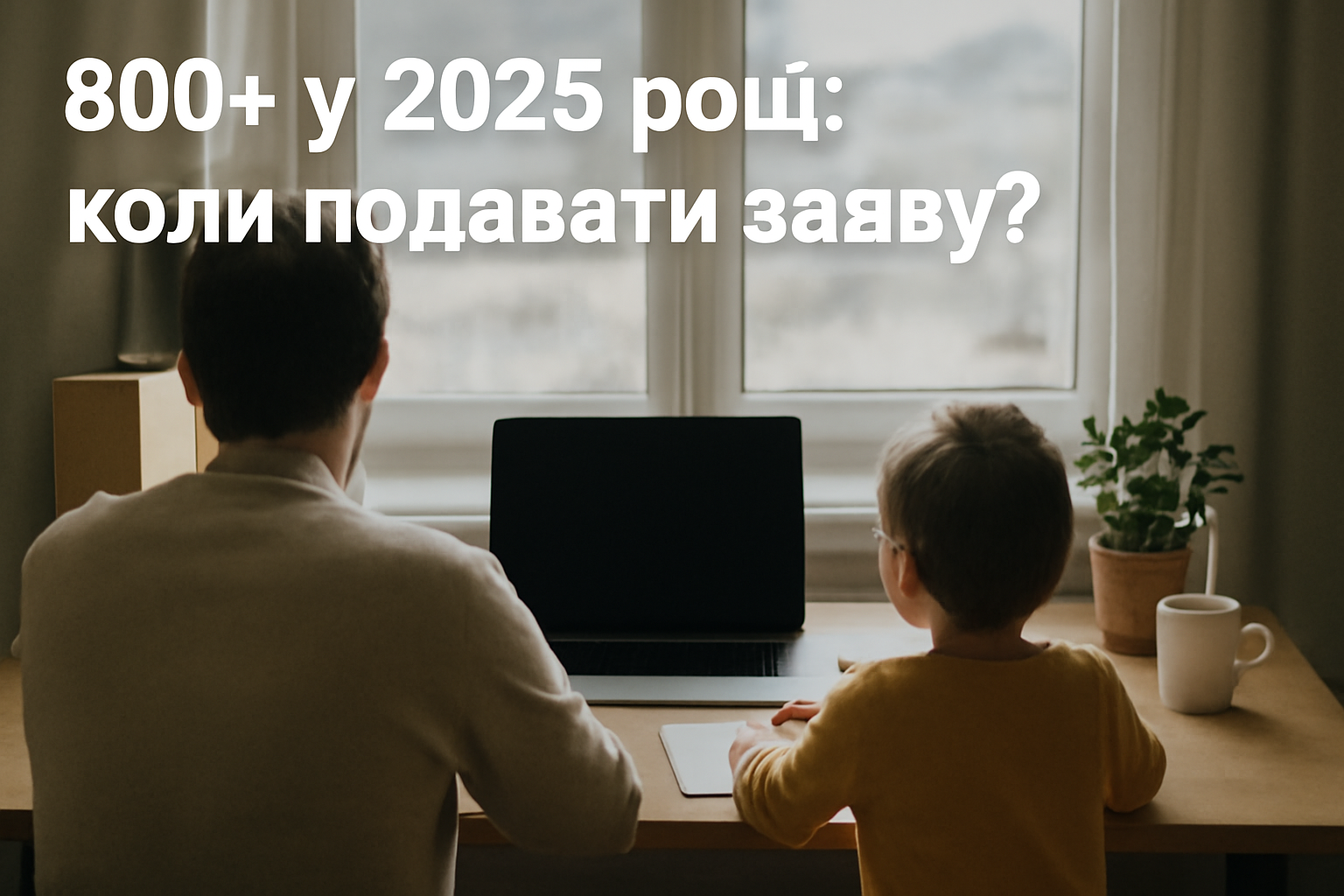 800+ у 2025 році: коли подавати заяву?