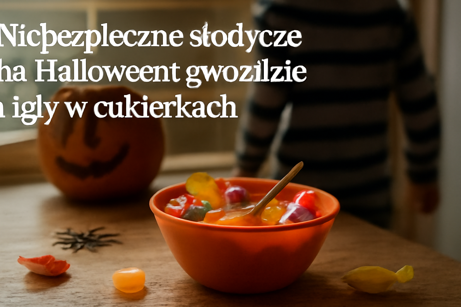 Niebezpieczne słodycze na Halloween: gwoździe i igły w cukierkach