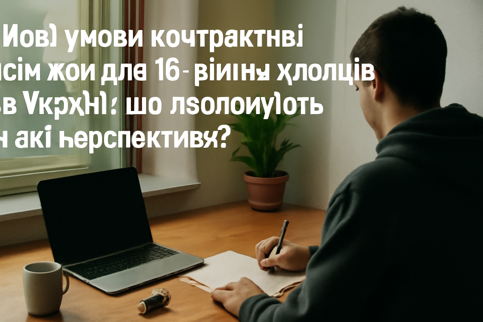 Нові умови контрактної служби для 18-річних хлопців в Україні: що пропонують і які перспективи?