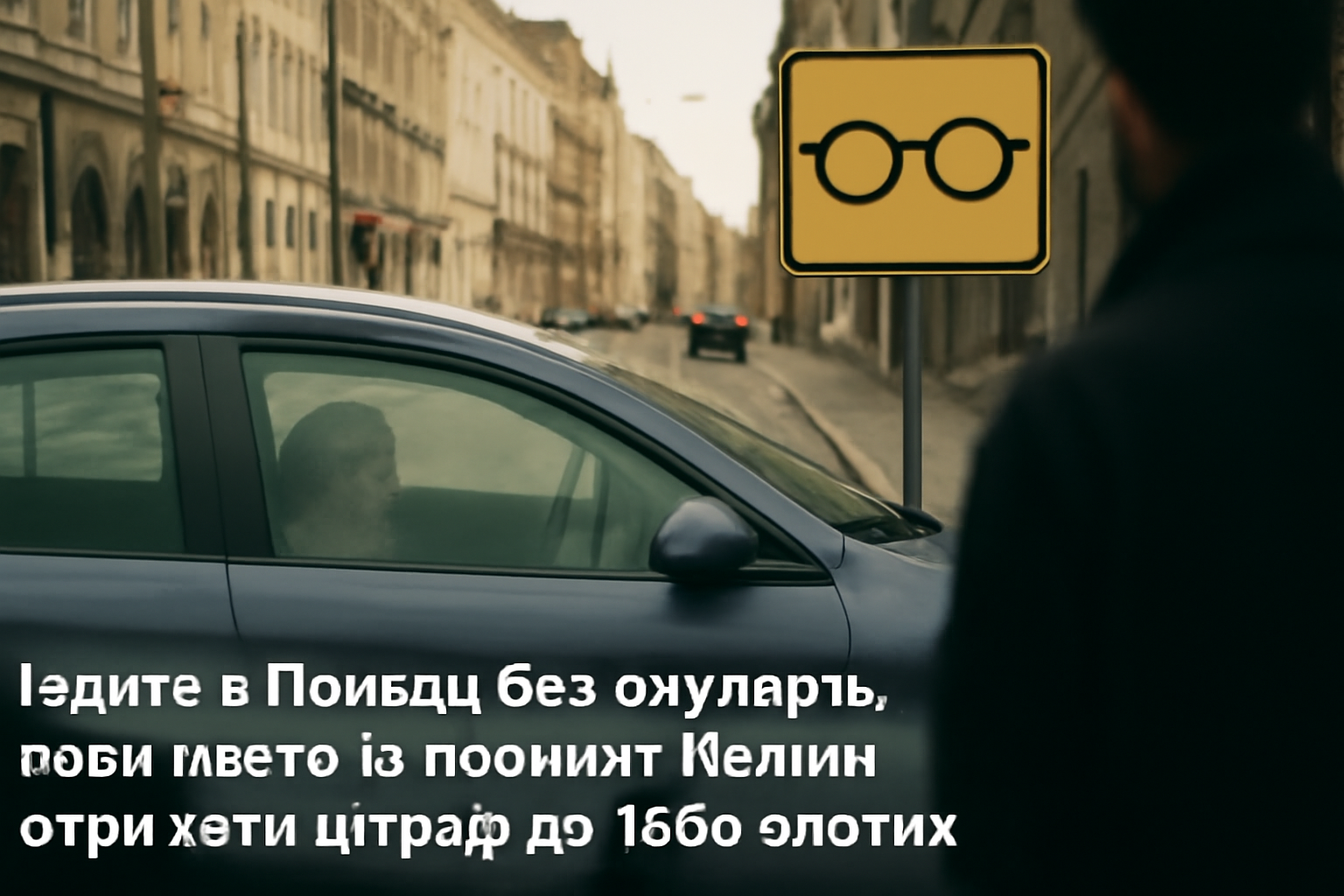 Їздите в Польщі без окулярів, хоча маєте їх носити? Можна отримати штраф до 1500 злотих