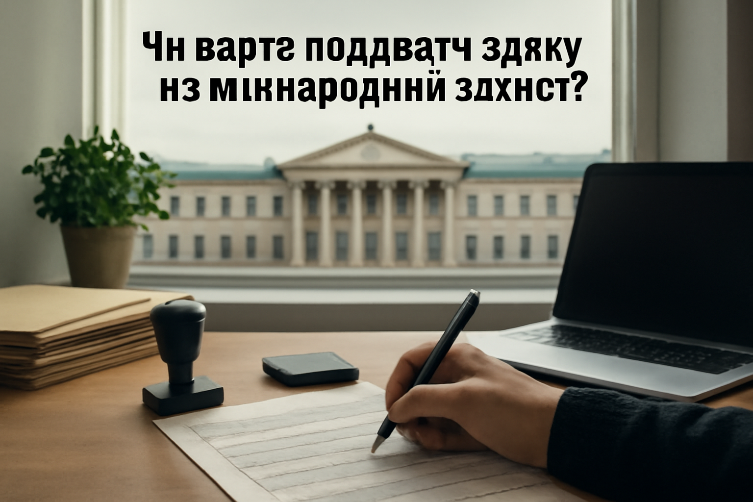 Чи варто подавати заяву на міжнародний захист?