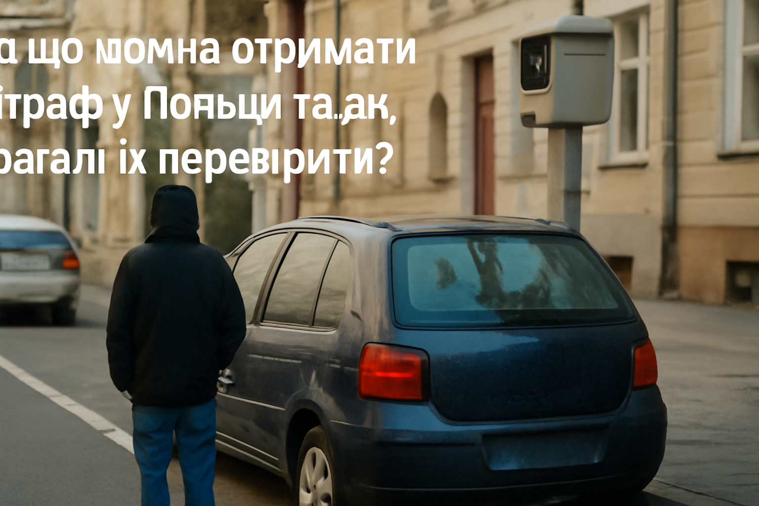 За що можна отримати штраф у Польщі та як взагалі їх перевірити?