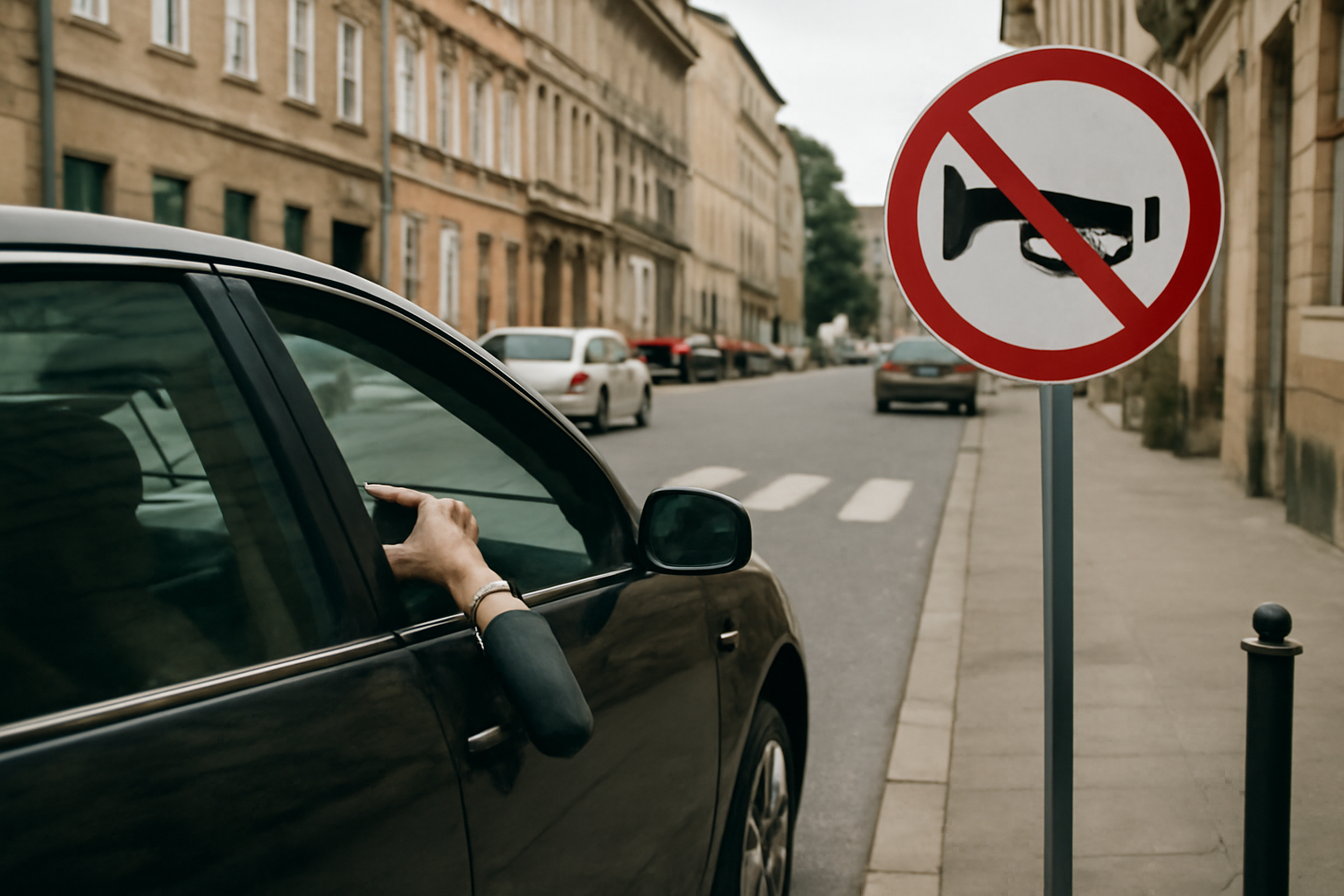 Mandat za klakson w Polsce: kiedy można używać, a kiedy nie?