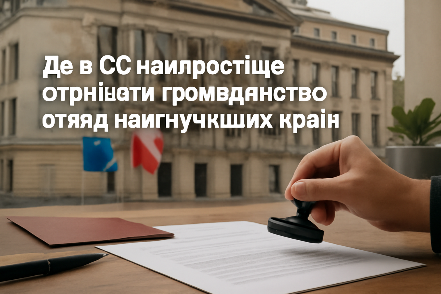 Де в ЄС найпростіше отримати громадянство: огляд найгнучкіших країн