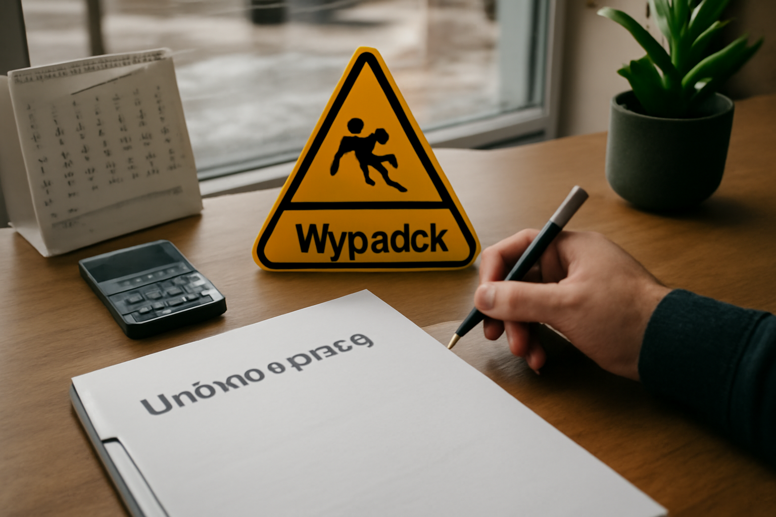Wypadek w drodze do pracy lub z pracy: podstawa do świadczeń ZUS